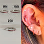 Zircon Red - Helix Body Jewelry - Tienda Online de Piercings