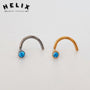 Piercing Nariz Aqua - Helix Body Jewelry - Tienda Online de Piercings