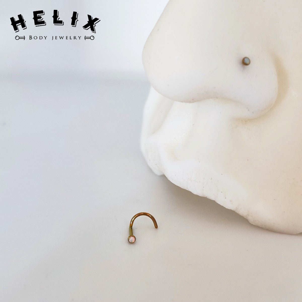 Piercing Nariz Opalo 17 - Helix Body Jewelry - Tienda Online de Piercings
