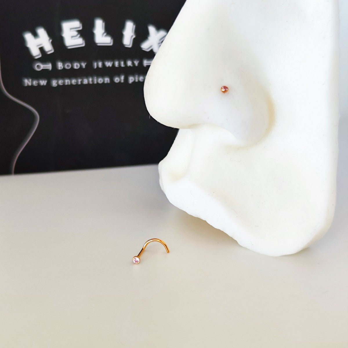 Piercing Nariz Pink - Helix Body Jewelry - Tienda Online de Piercings