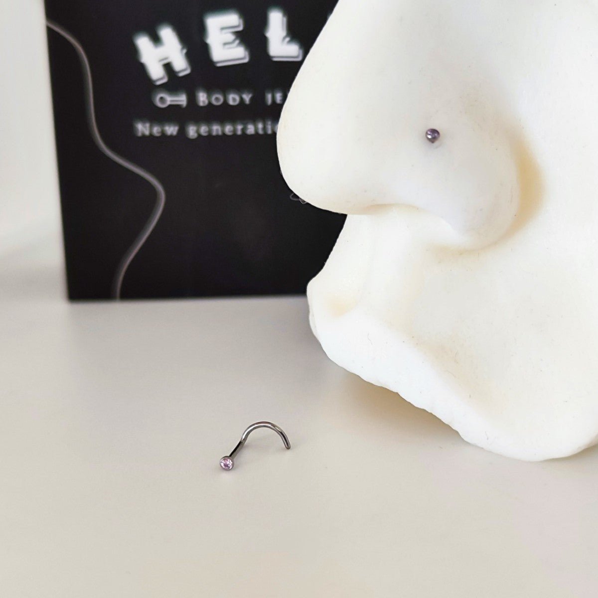 Piercing Nariz Pink - Helix Body Jewelry - Tienda Online de Piercings